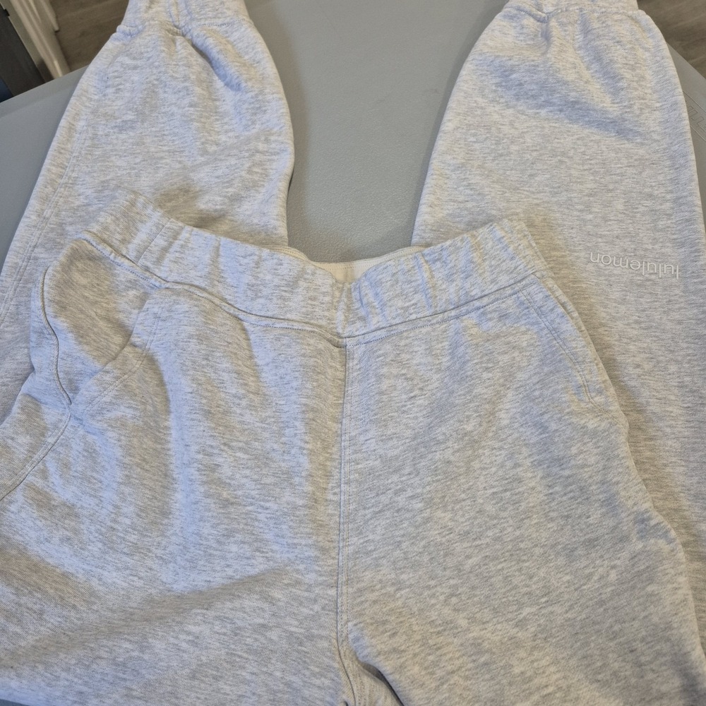 Lululemon Sweatpants Womens 4 Ultra Light Gray High Rise Relaxed Jogger Lounge